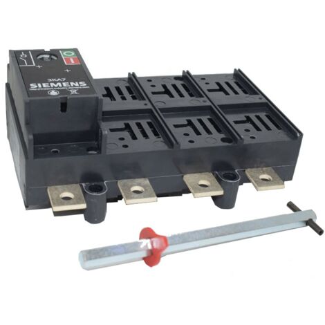 Sectionneur Siemens 4 pôles 400A GR.3 sans commande 3KA71324AA00
