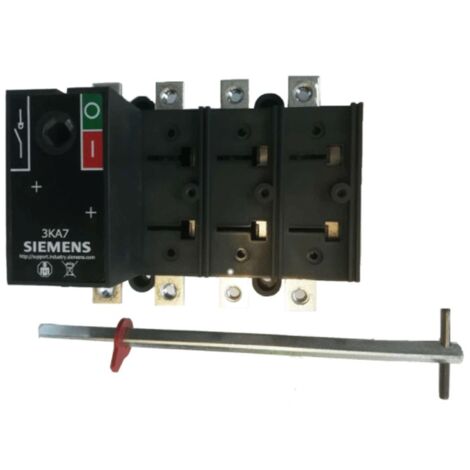 Sectionneur Siemens 4 pôles 630A GR.4 sans commande 3KA71414AA00