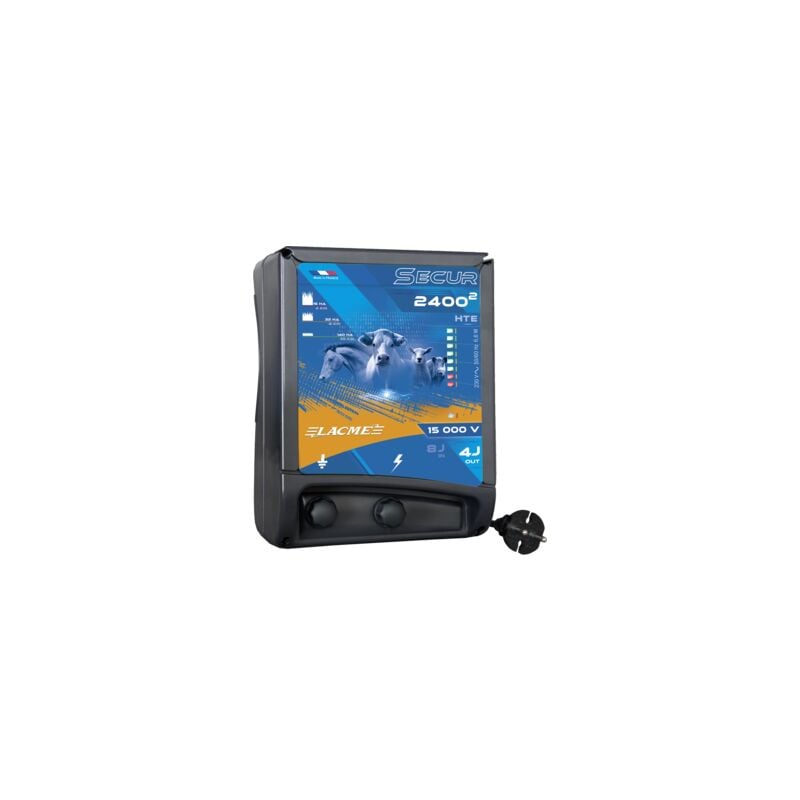 Lacme - Electrificateur secteur 15 000 v / 4 j, forte puissance pour les conditions difficiles - 606454