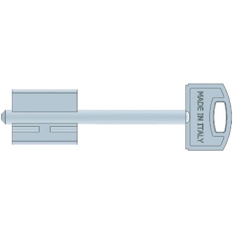 Securemme CHIAVE GREZZA PER PORTE BLINDATE Mod. G gambo mm. 40 - 5 pezzi