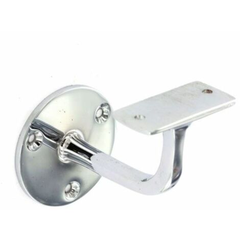 Securit Chrome Handrail Bracket 63mm - S2977