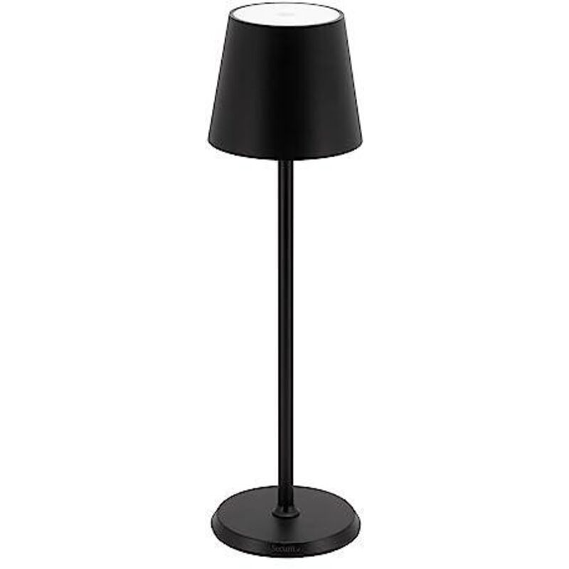 Securit Feline Moderne Led-schreibtischlampe In Schwarz