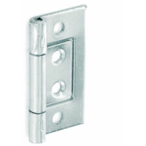 main image of "Securit Flush Hinges Zinc Plated (Pair) 50mm - S4406"