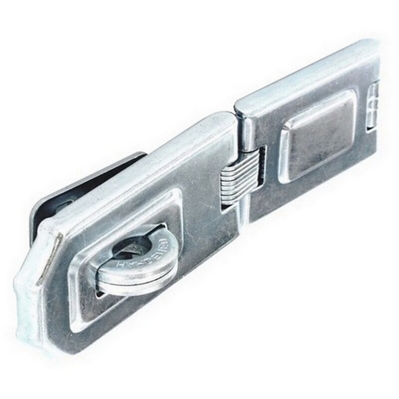 S1449 Flexible Hinged Hasp & Staple Zinc Plated 150mm - Securit