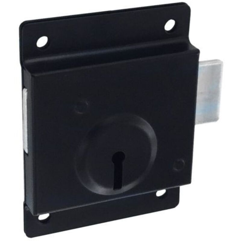 Securit S1846 Press Lock Black 100mm Pack Of 1