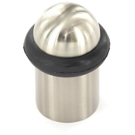 Securit S3435 Brushed Nickel Concealed Fixing Door Stop 30mm Pack Of 1