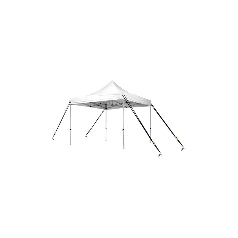 Sécurité anti-tempête pour tente pliante - avec système d'ancrage pour sol meuble (terre)