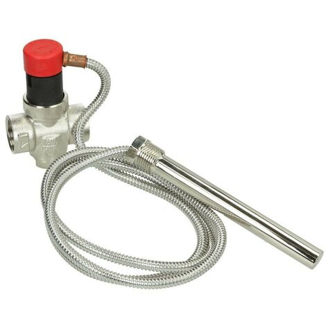 Sécurité d'évacuation thermique 3/4'' avec tube capillaire 1,3 m
