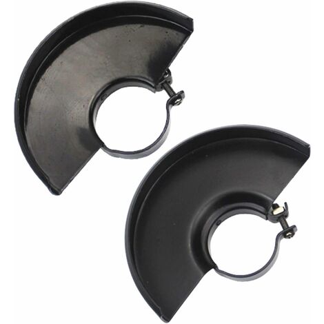 Sécurité Pour Meuleuse d'Angle Couverture De Meuleuse d'Angle Protecteur Pour Meuleuse d'Angle Utilisé Pour 115 Avec 125 Meuleuses d'Angle, Accessoires d'Outils Électriques Noir 2 Pcs,——13Treize