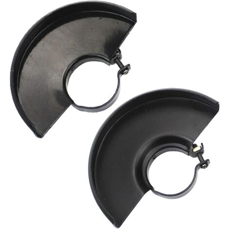 Sécurité Pour Meuleuse d'Angle Couverture De Meuleuse d'Angle Protecteur Pour Meuleuse d'Angle Utilisé Pour 115 Avec 125 Meuleuses d'Angle, Accessoires d'Outils Électriques Noir 2 Pcs,Ternel