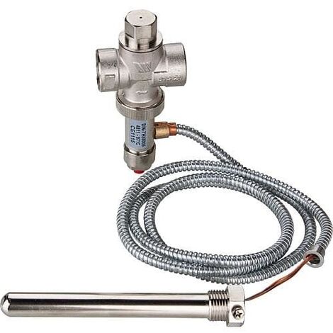 Sécurité thermique pour chaudiére DN 20 femelle 3/4 lg capillaire 2