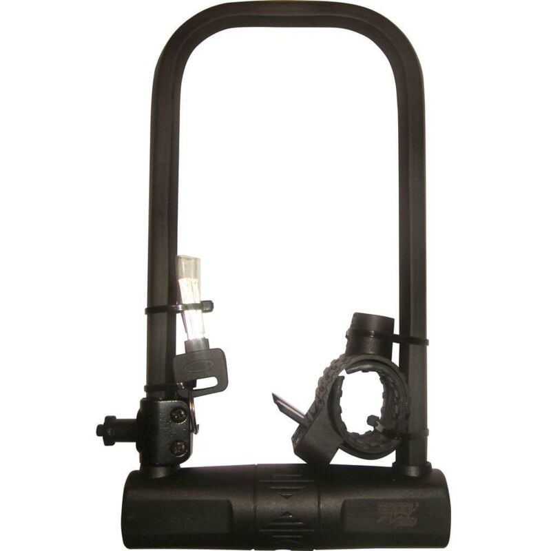 Security Plus - BS85 Antivol en u noir fermeture à clé