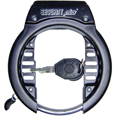 Security Plus RS60 Rahmenschloss  Schwarz  Schlüsselschloss