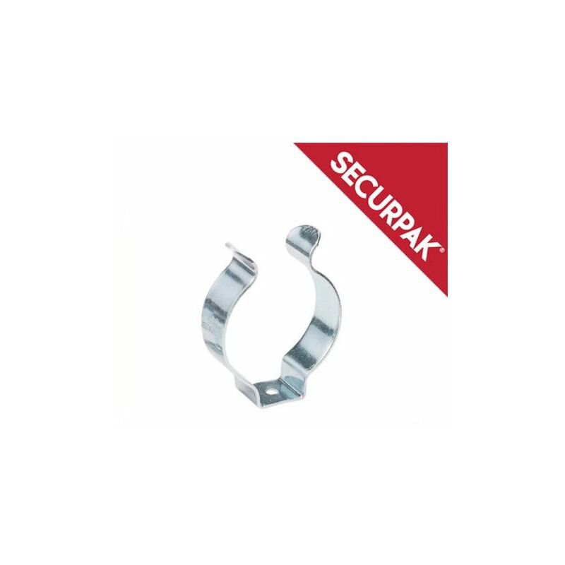 Securpak - Zinc Plated Tool Clip 3/4' Pack 4 - SP10201