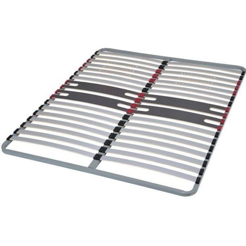 SEDAC Sommier OPTIZONES 160 x 200 - Cadre a lattes - 5 zones de confort SEDAC Sommier OPTIZONES 160 x 200 - Cadre a lattes - 5 zones de confort