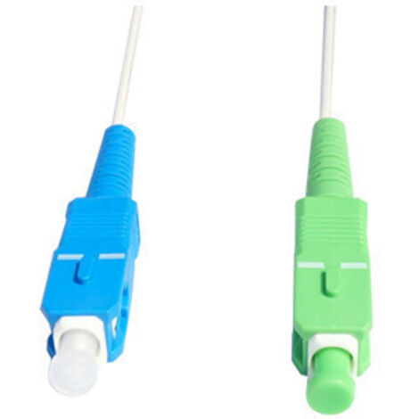 Sedea – Cordon optique SC/UPC – SC/APC 3m – Réduction de perte de transmission – Connexion rapide et fiable – Compatible box Internet fibre