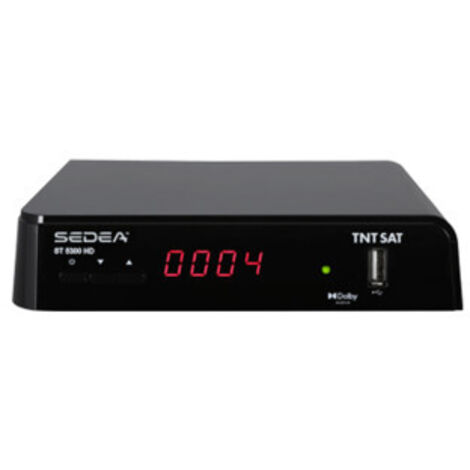SEDEA Récepteur TV satellite HD Carte non incluse
