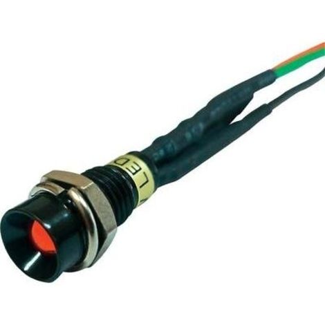 SEDECO 1170477 LUCE LED MULTICOLORE ROSSO VERDE 24V DC BD-0608B