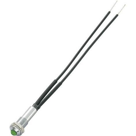 Sedeco 726677 Voyant standard avec ampoule vert 1 pc(s)