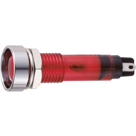 Sedeco B-406 12V RED Spia di segnalazione con lampadina 12 V Rosso 1 pz.