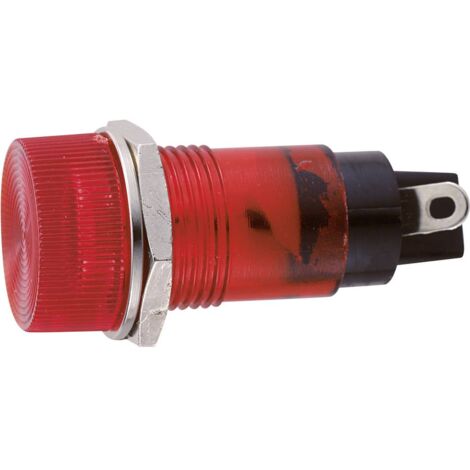 Sedeco B-432 12V RED Voyant standard avec ampoule rouge 1 pc(s)