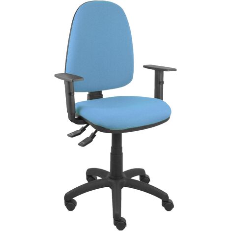 Sedia Ayna S bali sky blue con braccioli regolabili