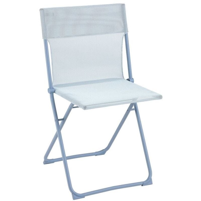 Lafuma Mobilier - Chaise Pliante Ultra-compacte - Balcony Ii - Batyline® Iso - Bleu Ciel Ciel-Ciel