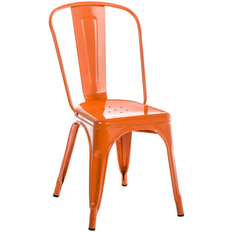 Sedia Benedict arancione