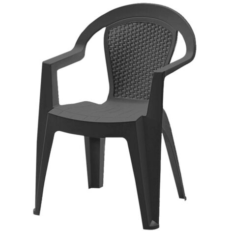 Sedia bistrot Sofia antracite