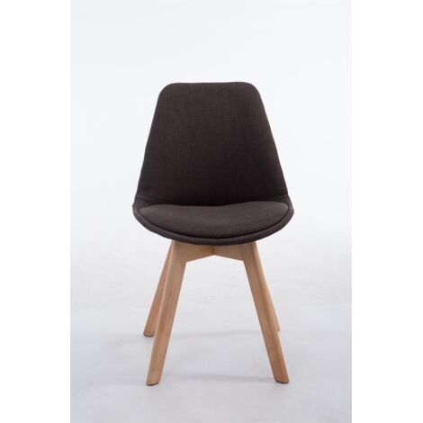 Sedia Borneo Tessuto V2 grigio scuro natura