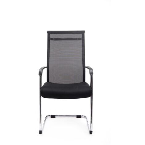 Sedia cantilever Brenda nero