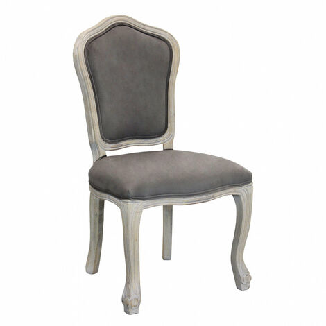 Sedia Charlene 52x50x100 h cm in Legno Tortora