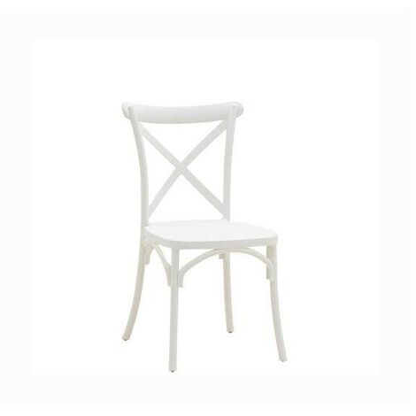 SEDIA CLEO BIANCO