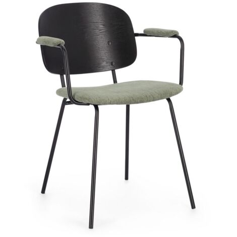 SEDIA CON BRACCIOLI SIENNA VERDE