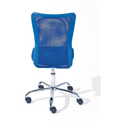 Sedia con Ruote - Poltrona da Ufficio blu