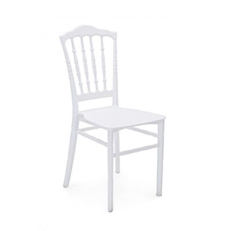 SEDIA COOPER BIANCO BIZZOTTO