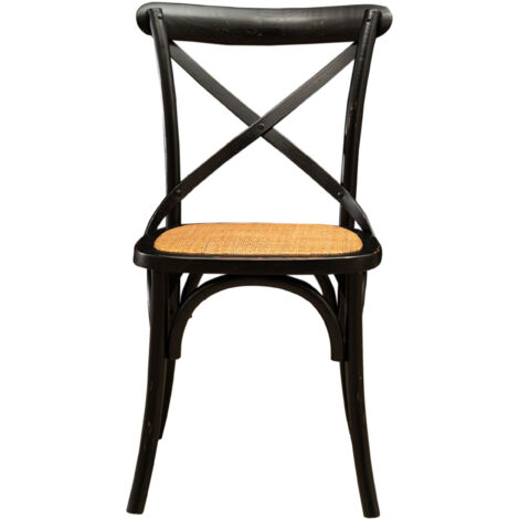 Sedia da cucina Sedie da pranzo 47x86x52 cm Sedia in legno e rattan Thonet Sedia moderna per ristorante giardino Sedia vintage