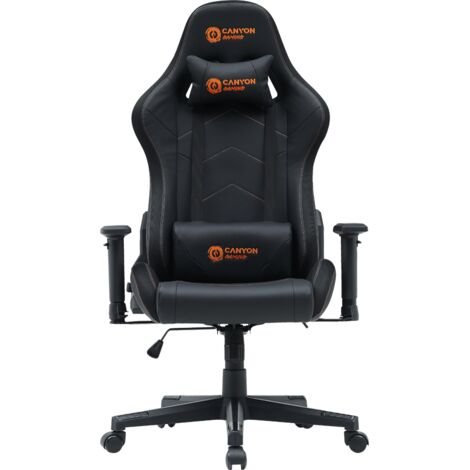 Sedia da gaming CANYON Irida RGBCH03 con retroilluminazione RGB, grigia