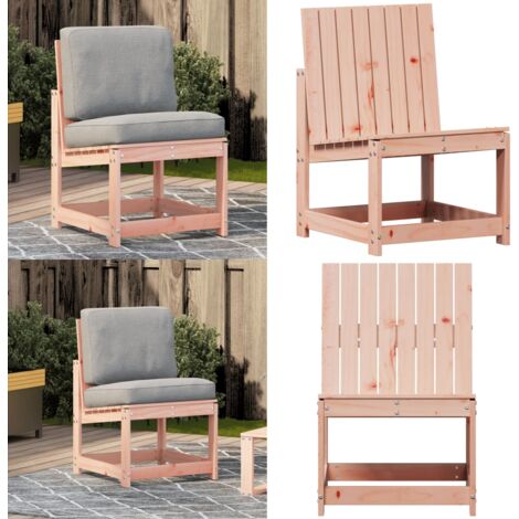 Sedia da Giardino 50,5x55x77 cm in Legno Massello di Douglas - Sedia da giardino Douglas - Sedia da giardino in legno massello