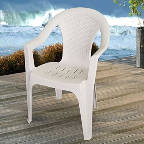 Sedia da giardino ischia plp rattan set 6 pezzi 54x56x81 - ipae-progarden