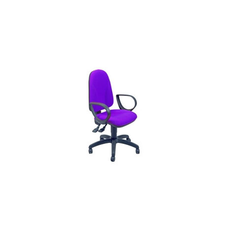 Sedia da lavoro Thames blu con braccioli unisit tmsy/brj/eb