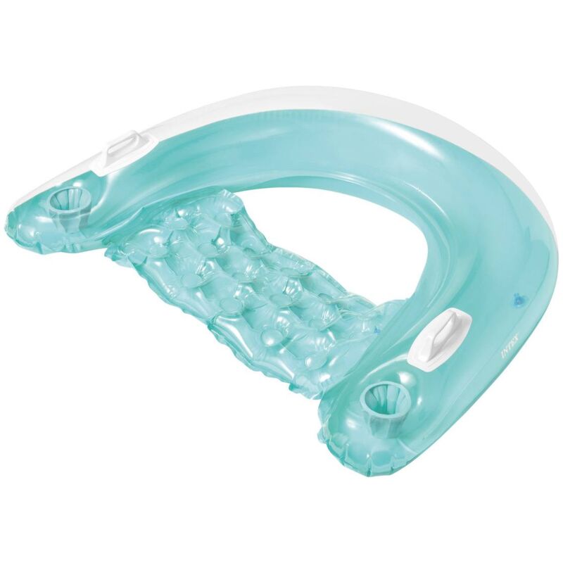 Sedia da piscina semi sommersa - Blu Intex