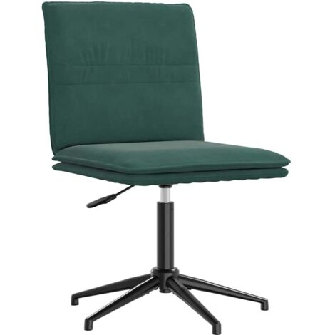 Sedia da Pranzo Grigio Scuro in Velluto vidaXL
