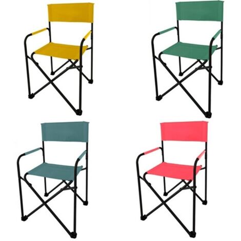 Sedia da regista poltrona relax prendi sole per spiaggia mare giardino campeggio - Colori: Verde