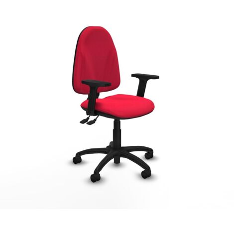 Sedia da Ufficio Algarra AS Piqueras y Crespo B2D01RN Rosso