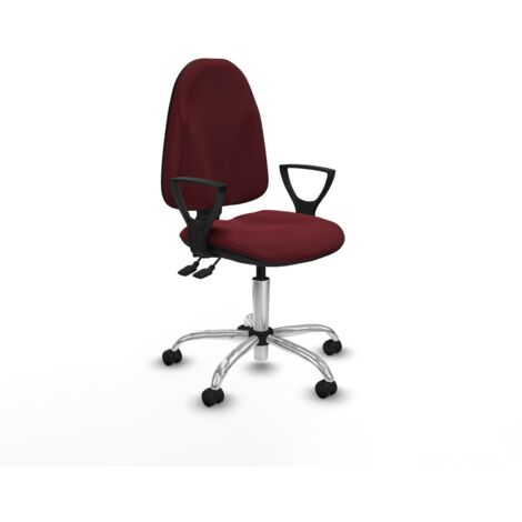 Sedia da Ufficio Algarra Piqueras y Crespo BFN05RF Rosso Granato