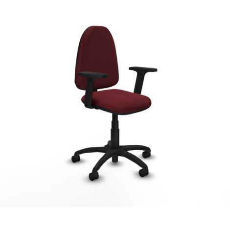 Sedia da Ufficio A√Ωna Piqueras y Crespo B2D01RN Rosso Granato