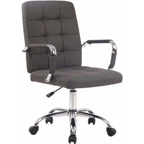 Sedia da ufficio Deli PRO tessuto grigio scuro