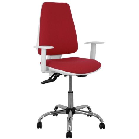 Sedia da Ufficio Elche Piqueras y Crespo 3B5CRRP Rosso Granato