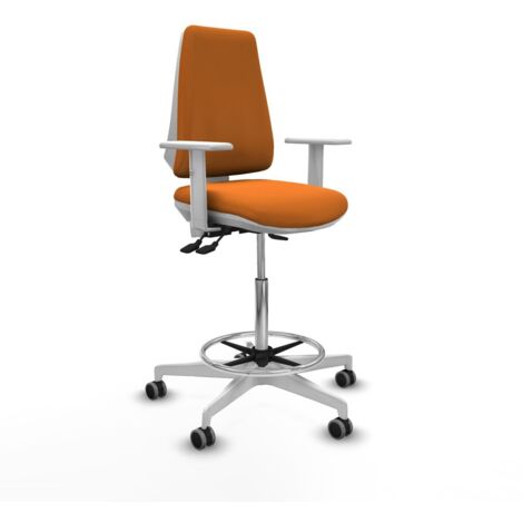 Sedia da Ufficio Elche Piqueras y Crespo B5B026G Arancio Alta